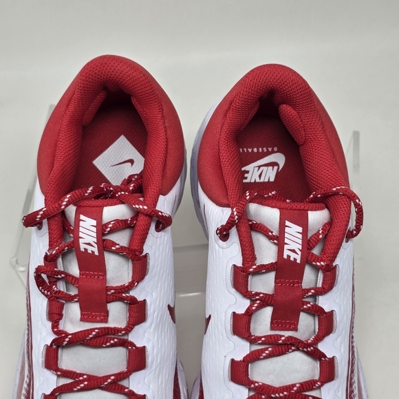 Nike Alpha Huarache Elite 4 Low Men's Size 8.5 Baseball Cleats FD2745-109 New - Picture 9 of 10